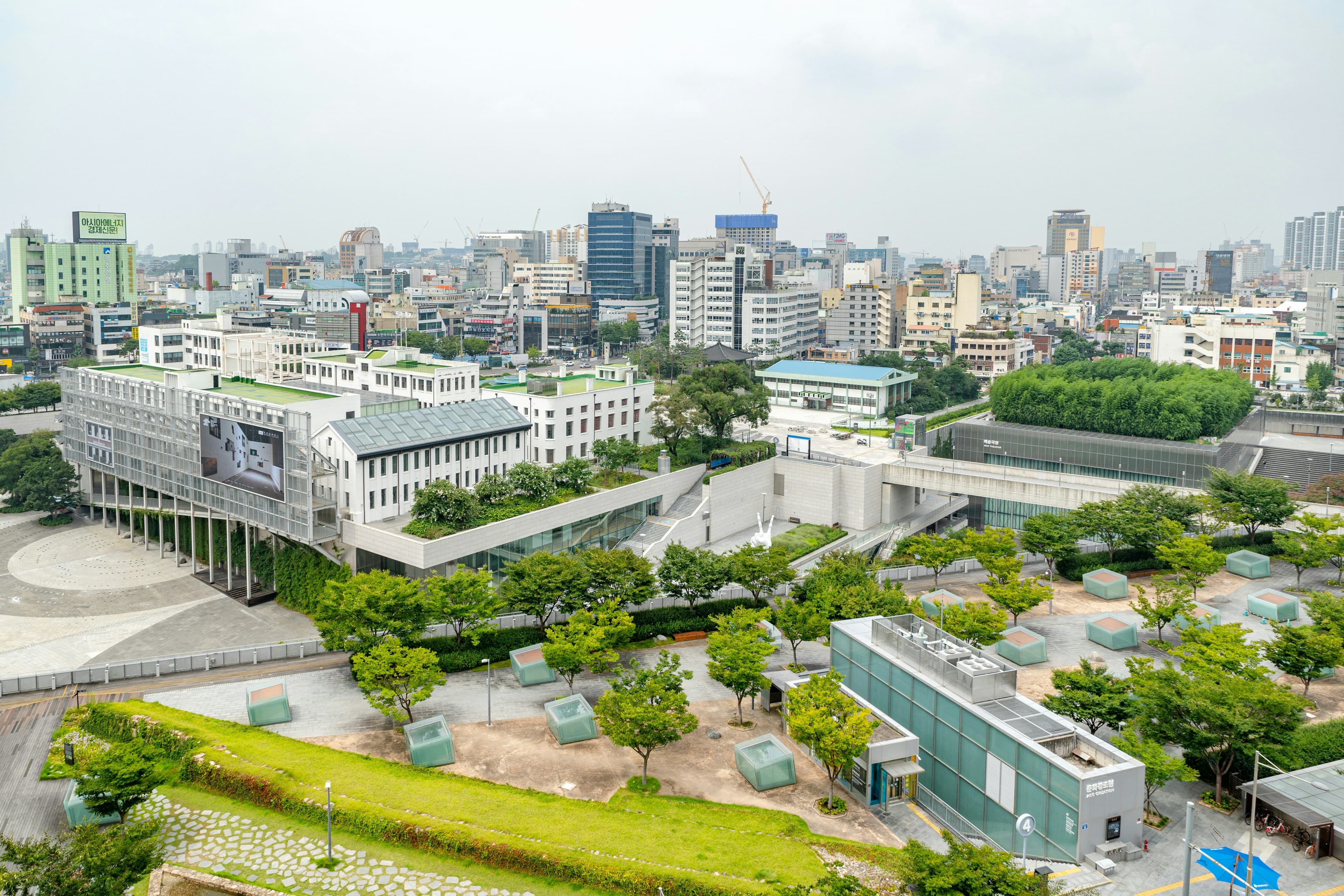 Phong cảnh thành phố Hàn Quốc